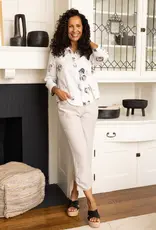 Habitat Clothes to Live In Linen Pleat Button Capri