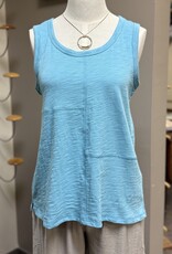 Habitat Clothes to Live In Cotton Pieced Tank