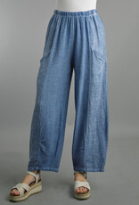 Tempo Paris Linen Barrel Pant