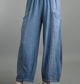 Tempo Paris Linen Barrel Pant
