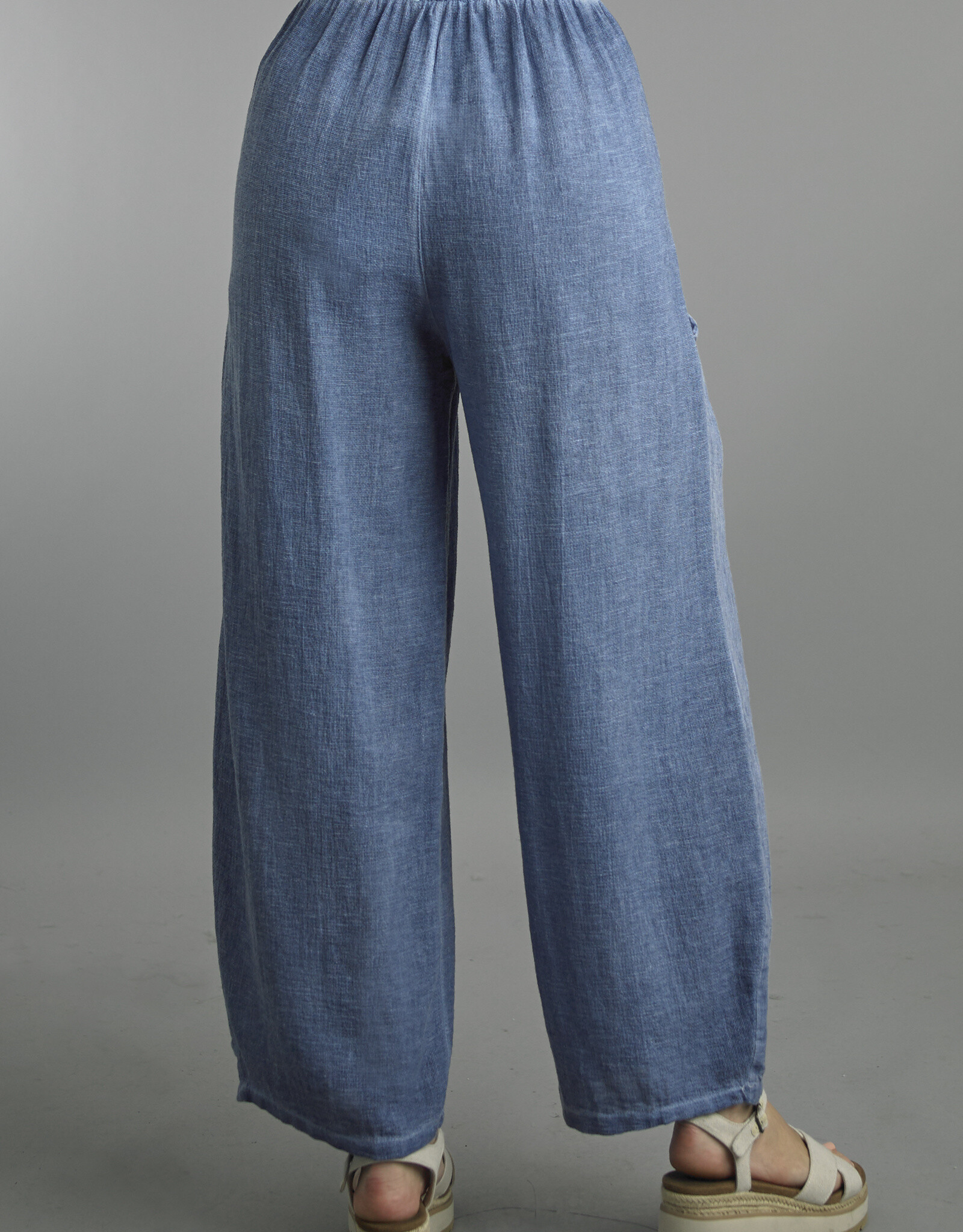Tempo Paris Linen Barrel Pant