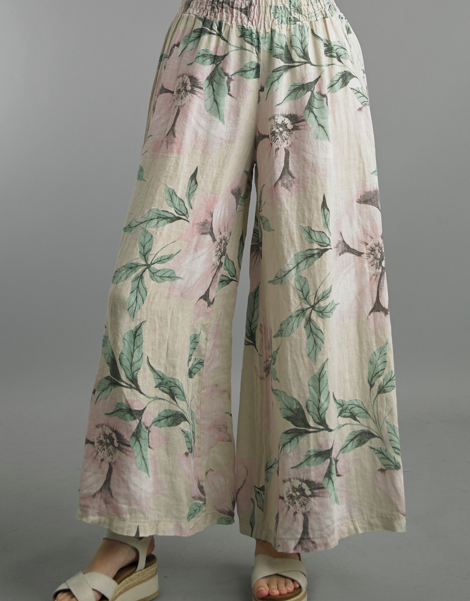 Tempo Paris Floral Wide Leg Pant
