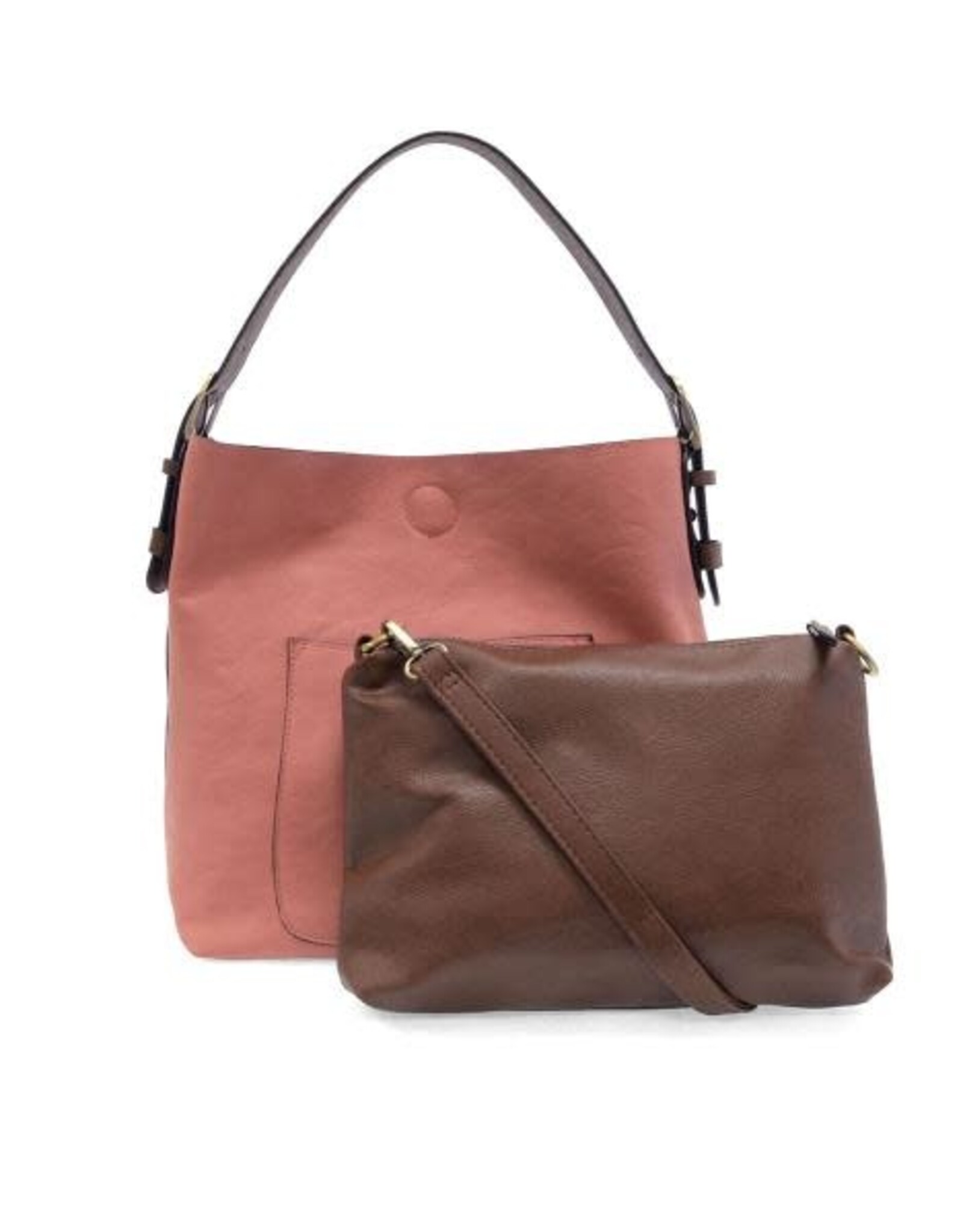 Joy Susan Accessories Classic Vegan Leather Hobo