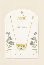 Scout Pressed Flower Necklace