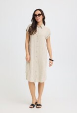 B. Young Collared Stripe Dress