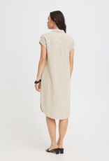 B. Young Collared Stripe Dress