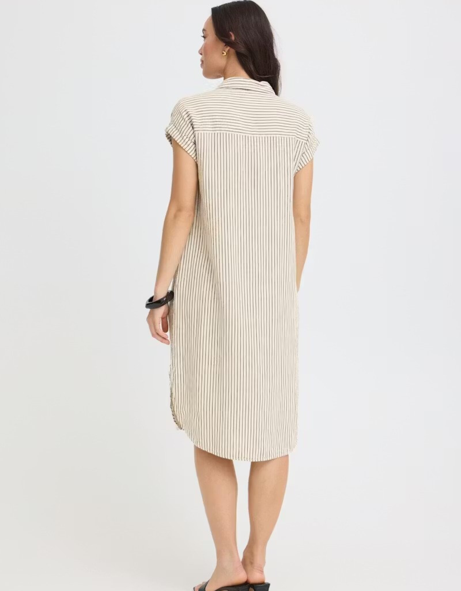 B. Young Collared Stripe Dress