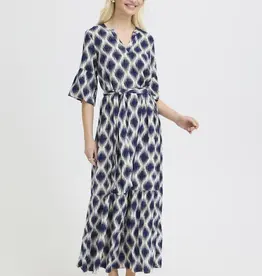 B. Young Flutter Sleeve Maxi Dress