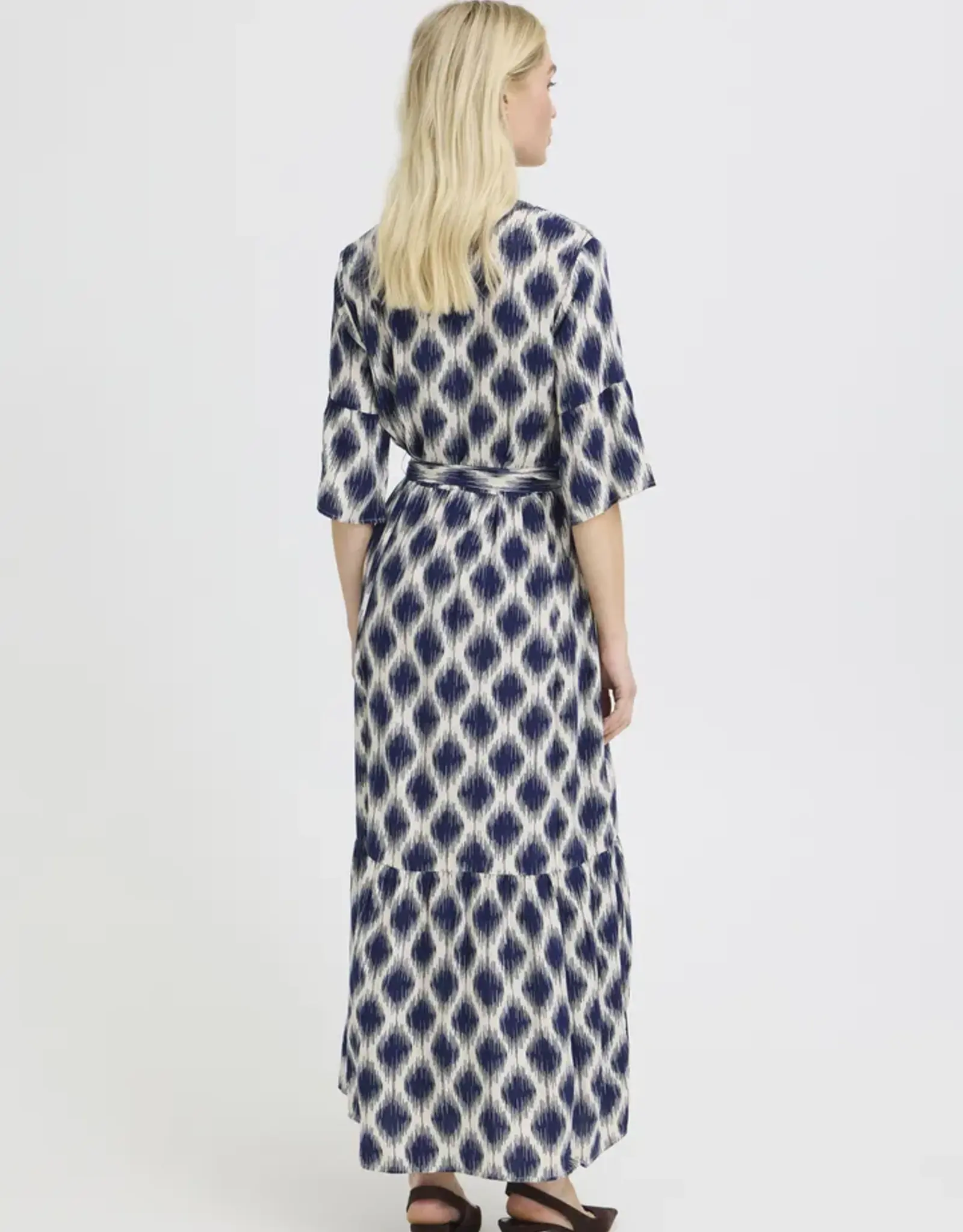 B. Young Flutter Sleeve Maxi Dress