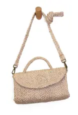 Joy Susan Accessories  Lala Top Handle Jute Crossbody