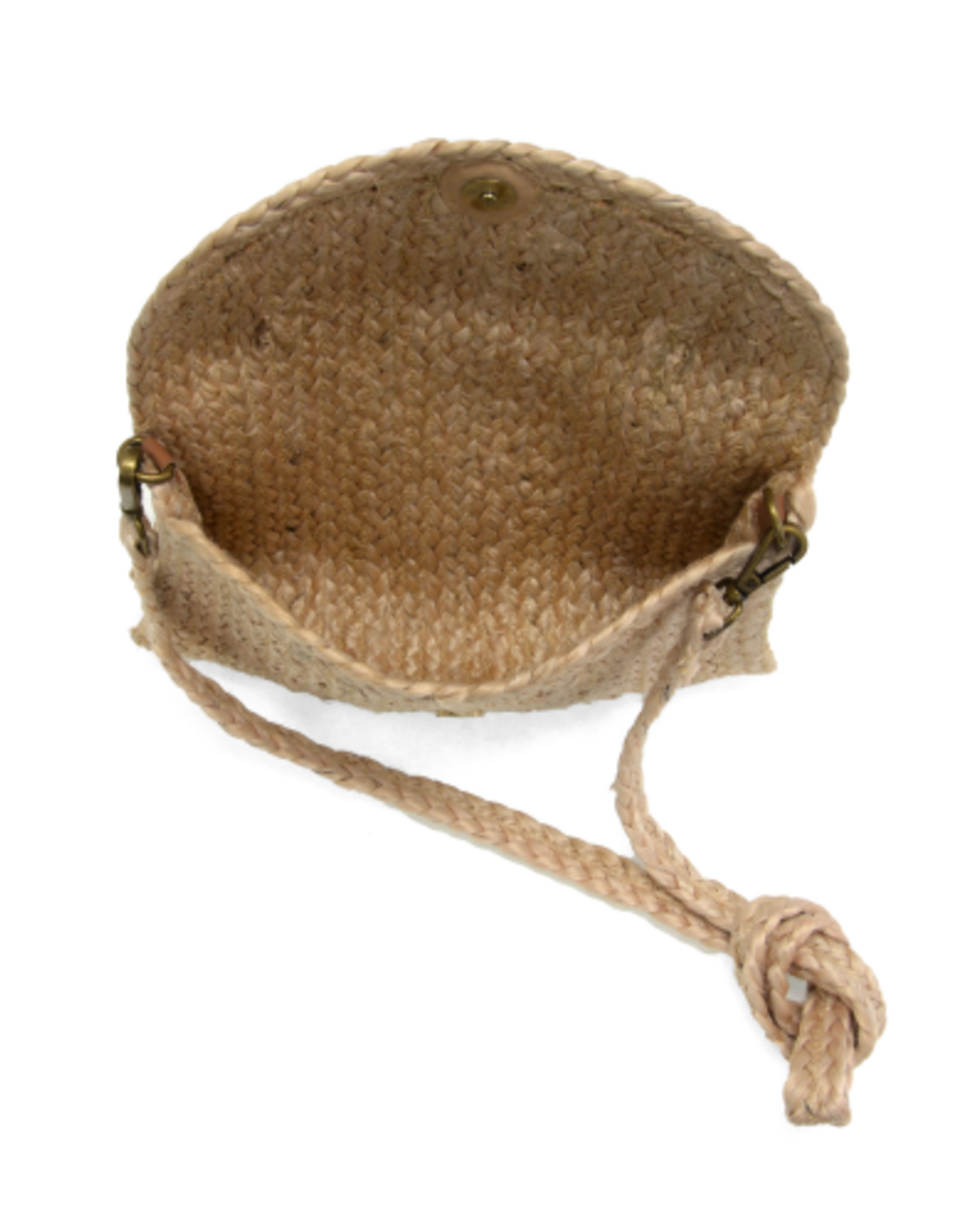 Joy Susan Accessories  Lala Top Handle Jute Crossbody