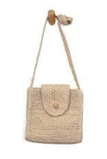 Joy Susan Accessories Betsy Messenger Jute Crossbody
