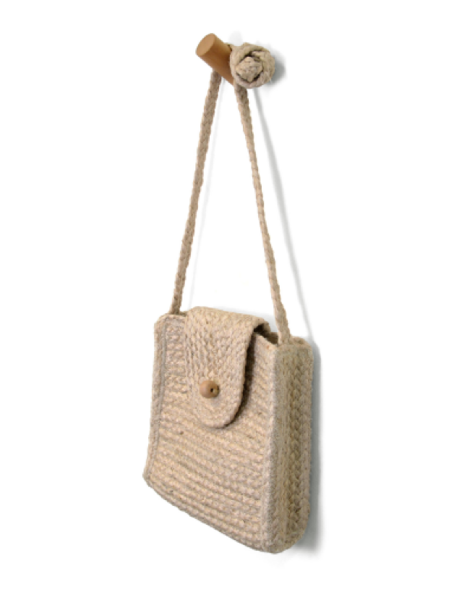 Joy Susan Accessories Betsy Messenger Jute Crossbody
