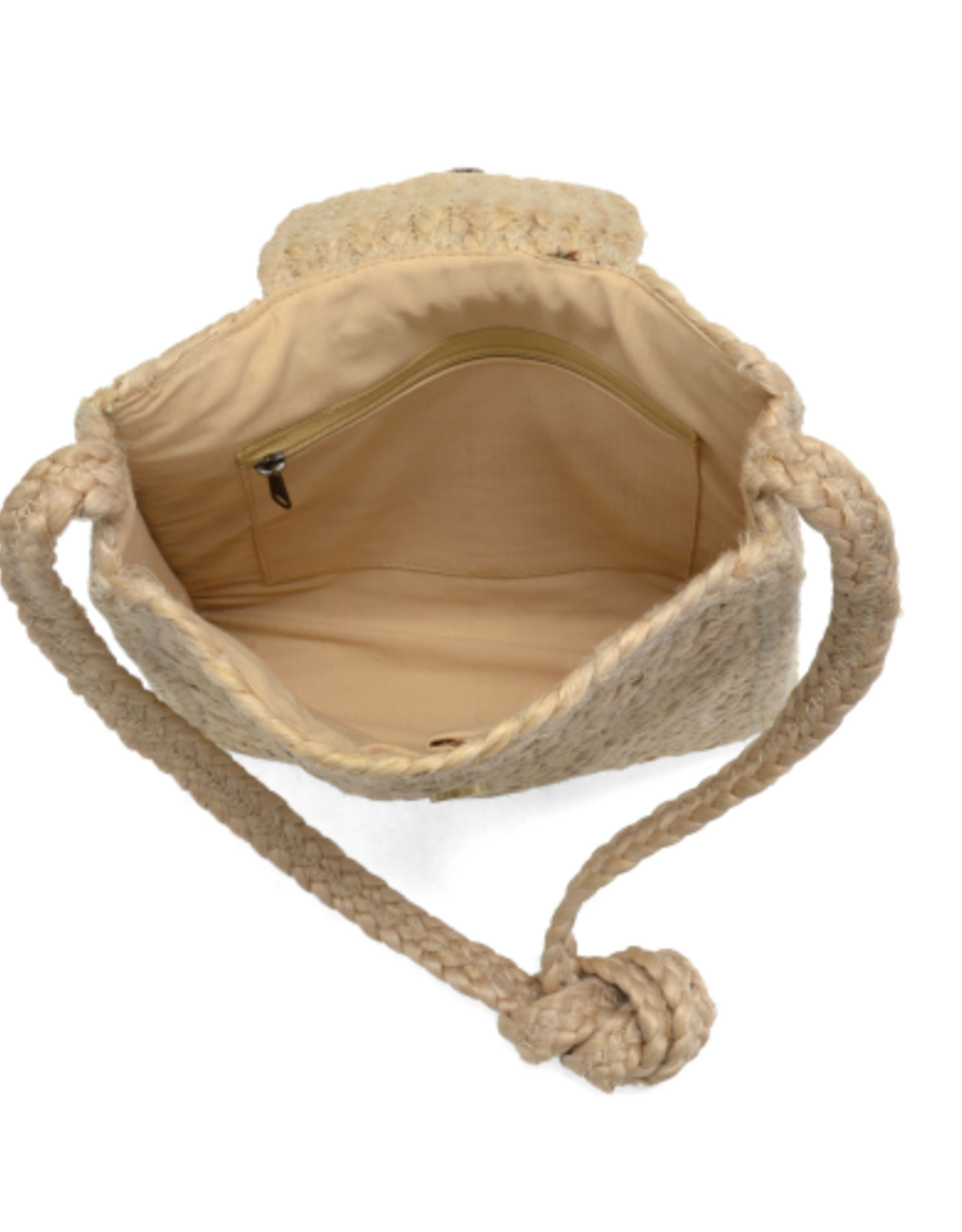 Joy Susan Accessories Betsy Messenger Jute Crossbody