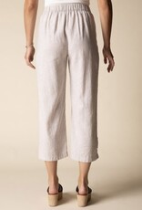Habitat Clothes to Live In Linen Pleat Button Capri