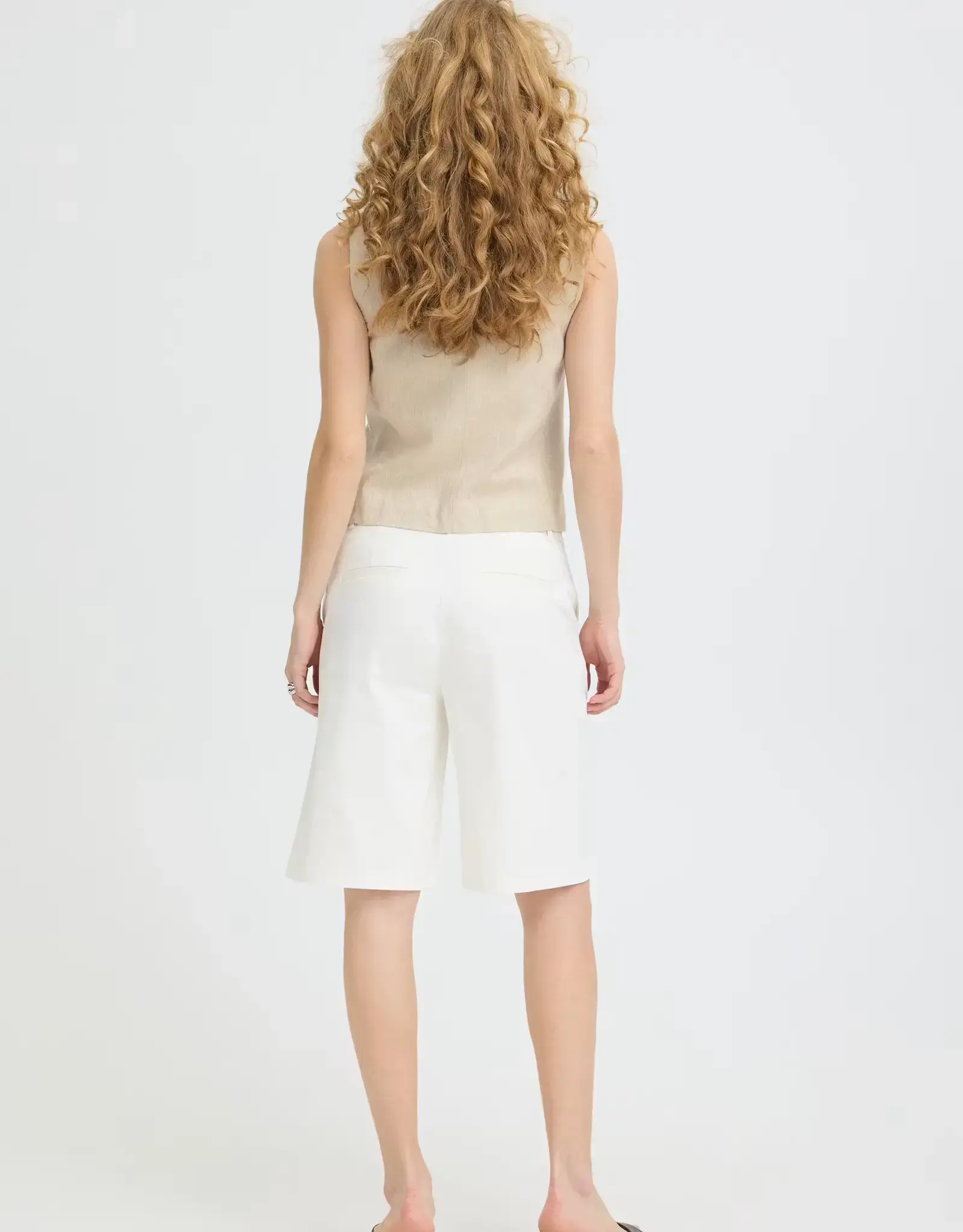 B. Young Mel Falakka Linen Vest