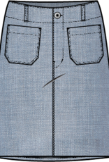 Habitat Clothes to Live In Denim Straight Skirt
