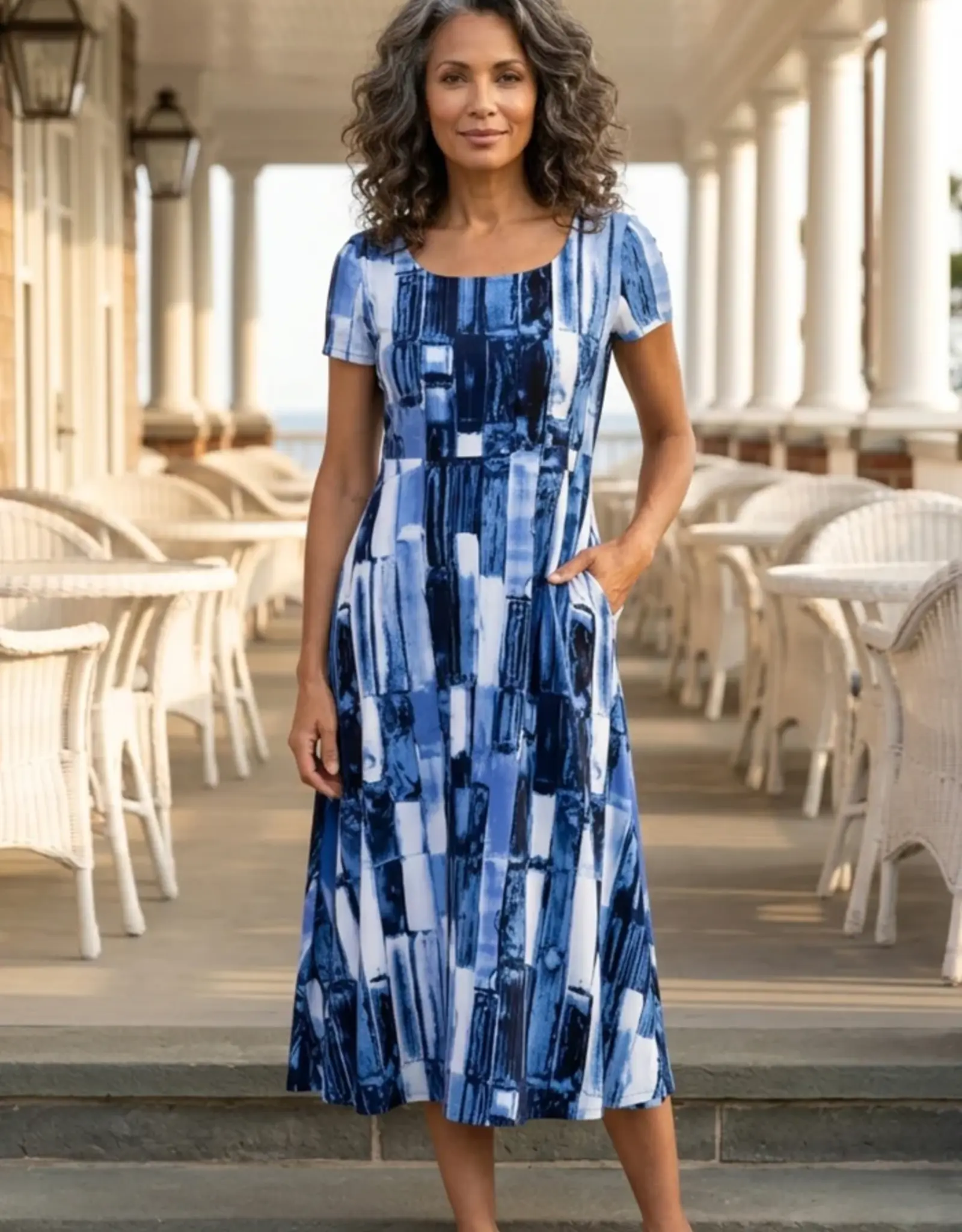 Habitat Clothes to Live In Skyline Swing Dress
