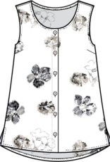 Habitat Clothes to Live In Watercolor Linen Floral Tank