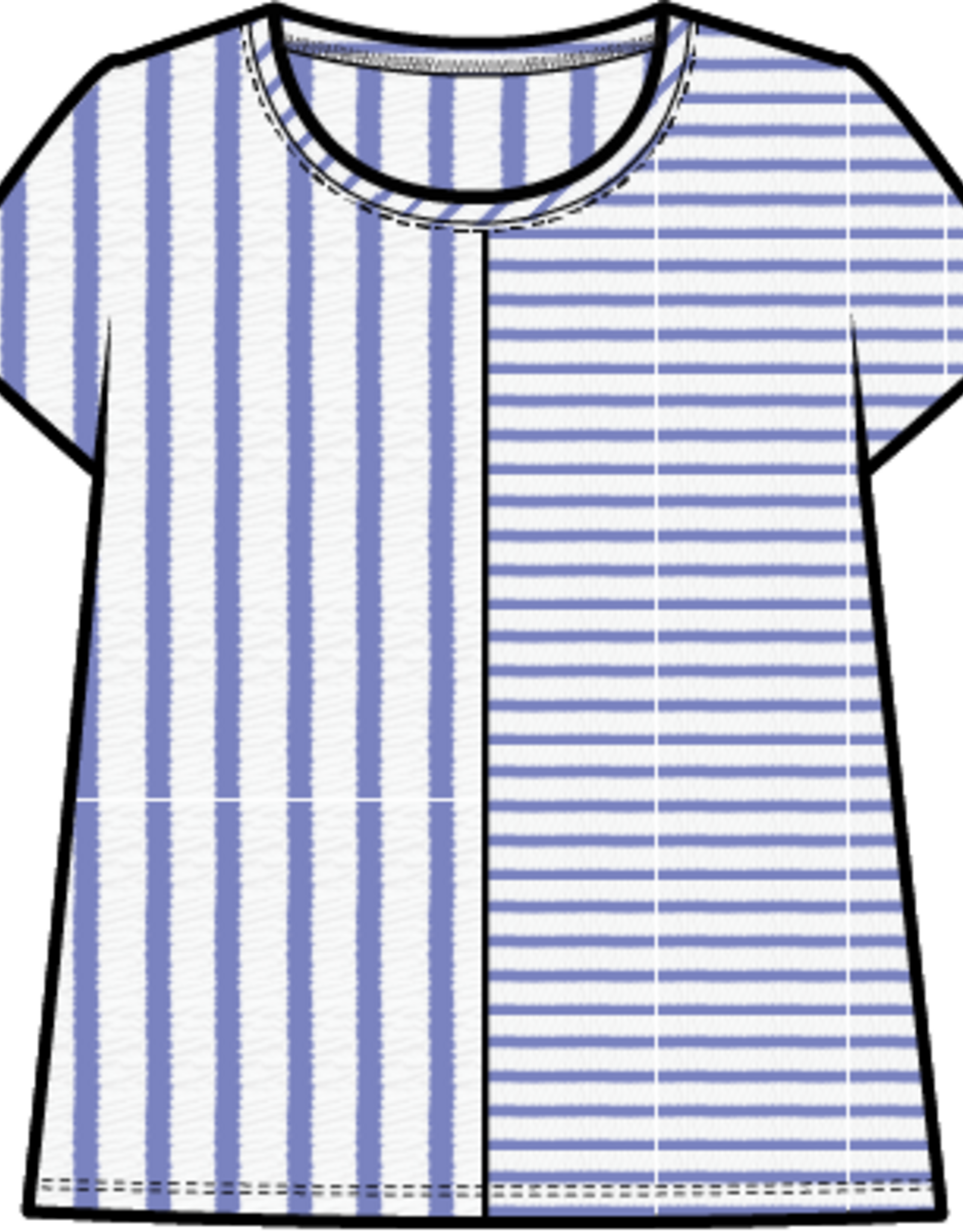 Habitat Clothes to Live In Fine Line Crinkle Tee