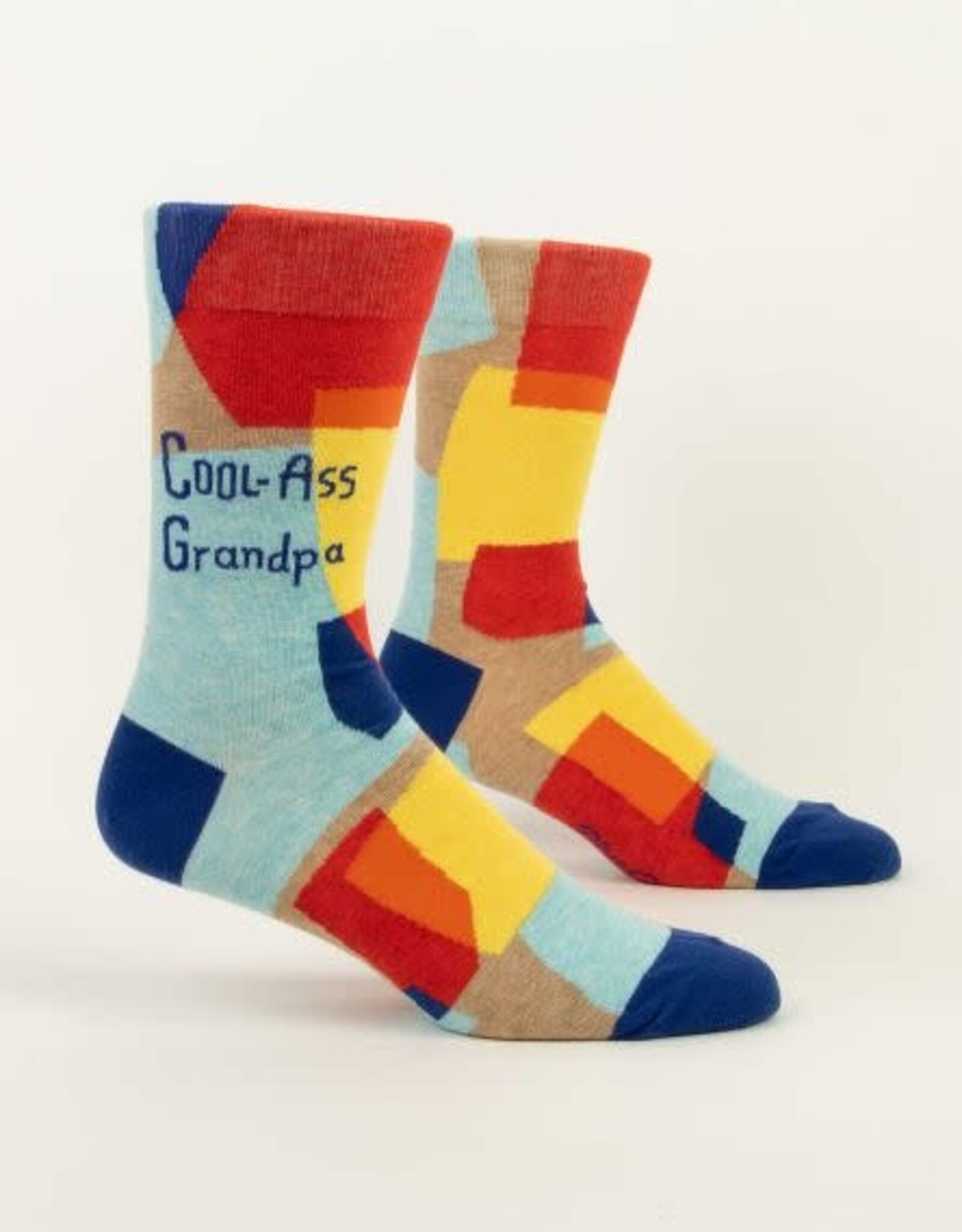 Blue Q Men's Funny Crew Socks