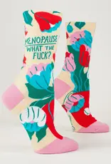 Blue Q Women's Funny Crew Socks