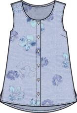 Habitat Clothes to Live In Watercolor Linen Floral Tank