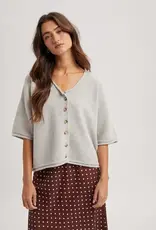 Wishlist Button-Up Soft Knit Cardigan