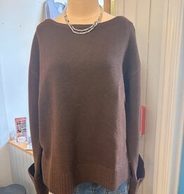 Wishlist Wide Cuff Boatneck Sweater