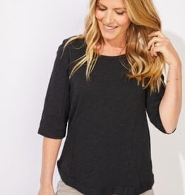 Escape by Habitat Peruvian Cotton Seamed Magic Tee