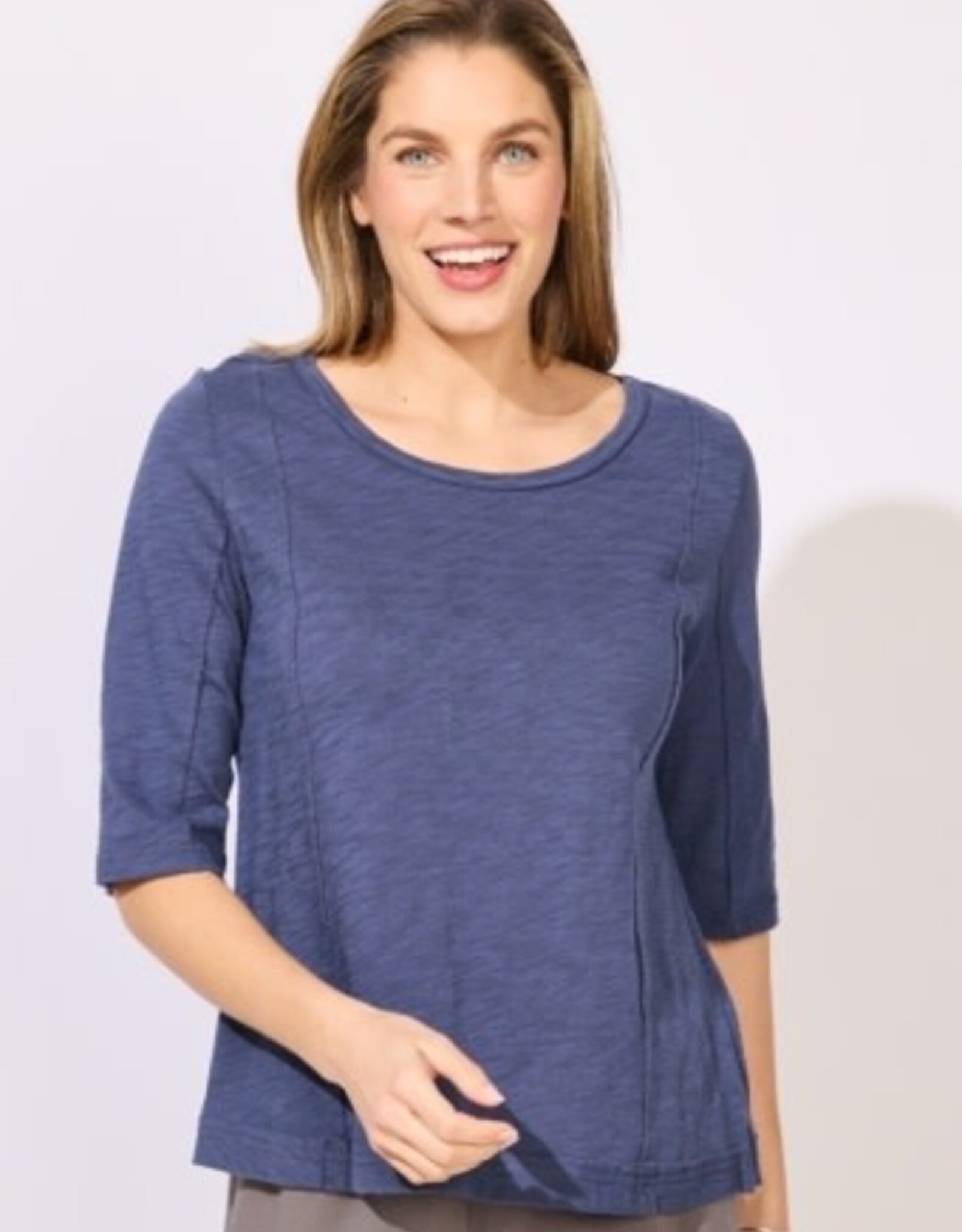 Escape by Habitat Peruvian Cotton Seamed Magic Tee