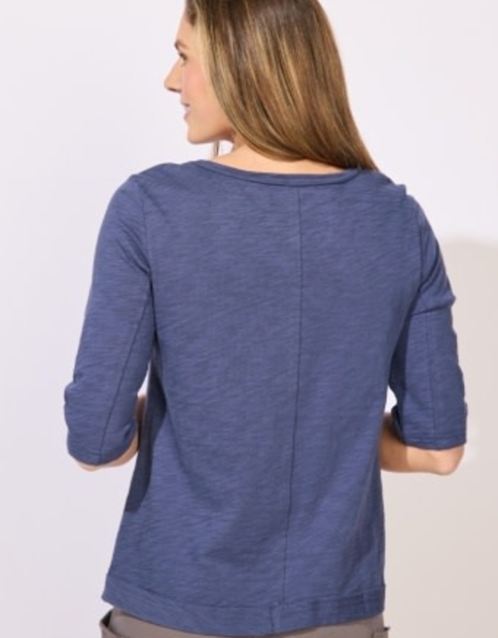 Escape by Habitat Peruvian Cotton Seamed Magic Tee