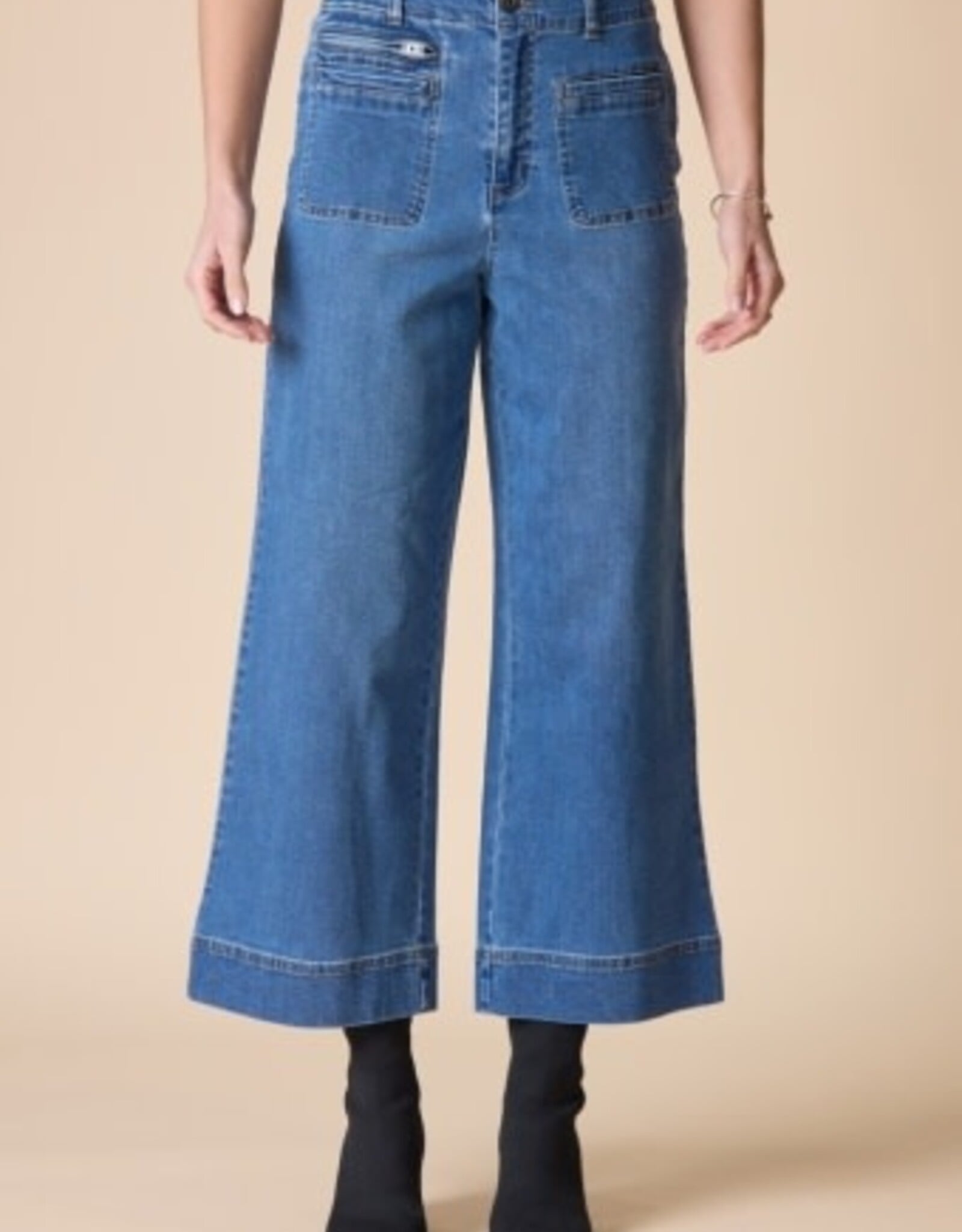 Habitat Clothes to Live In Welt Pocket Ankle Jean