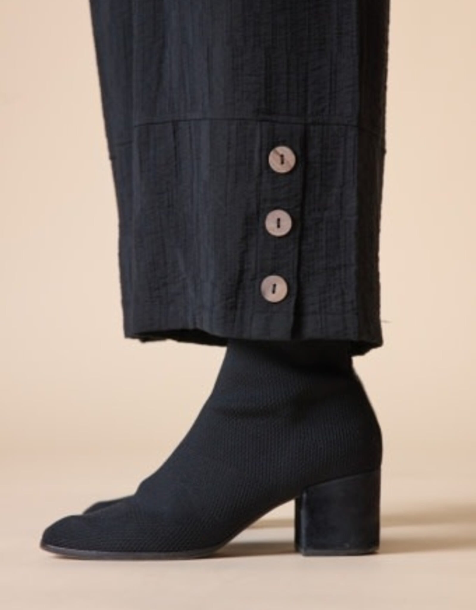 Habitat Clothes to Live In Jacquard Button Hem Pant