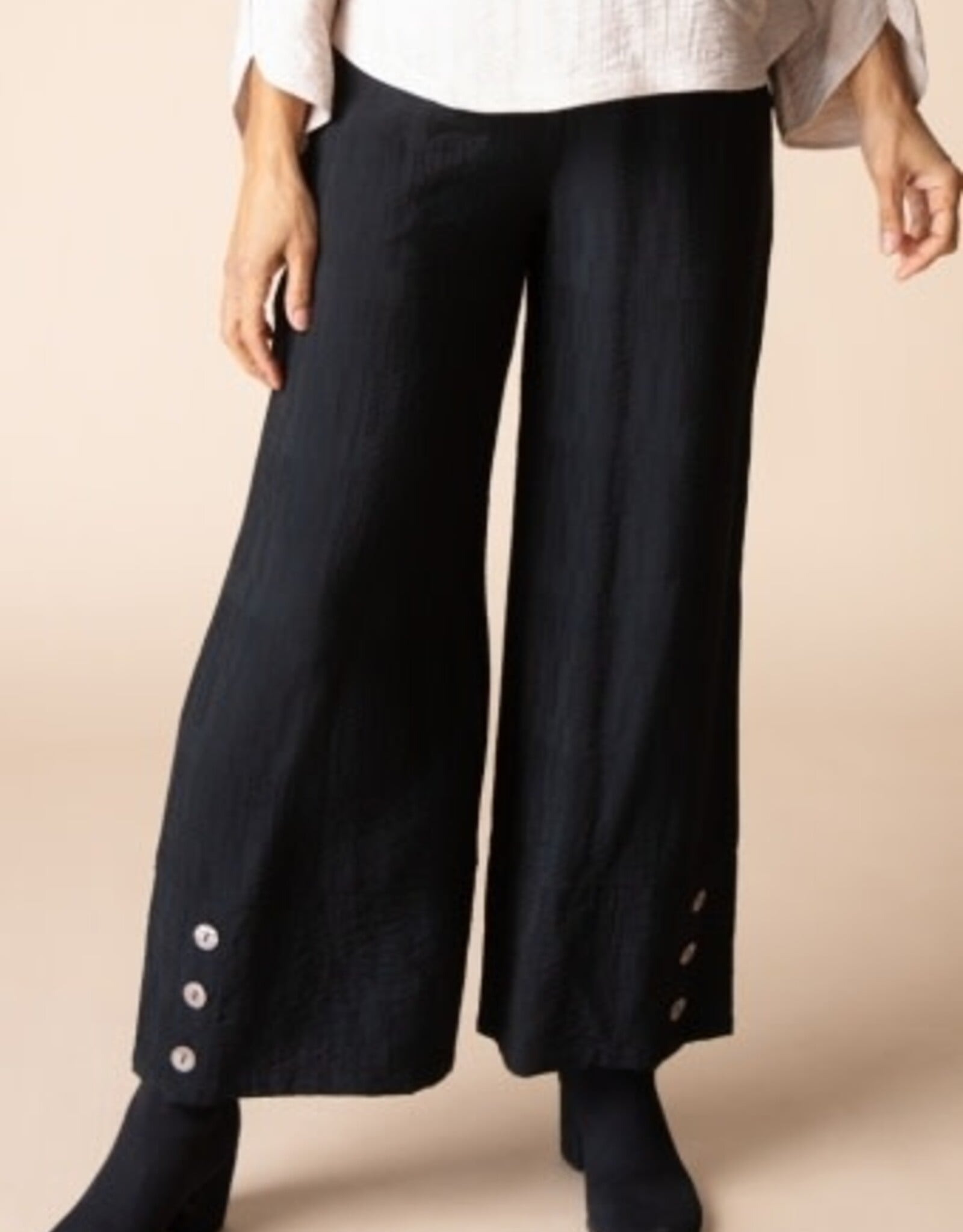 Habitat Clothes to Live In Jacquard Button Hem Pant