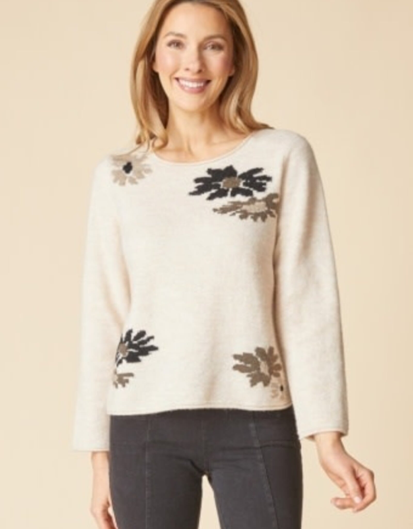 Habitat Clothes to Live In Cozy Floral Sweater