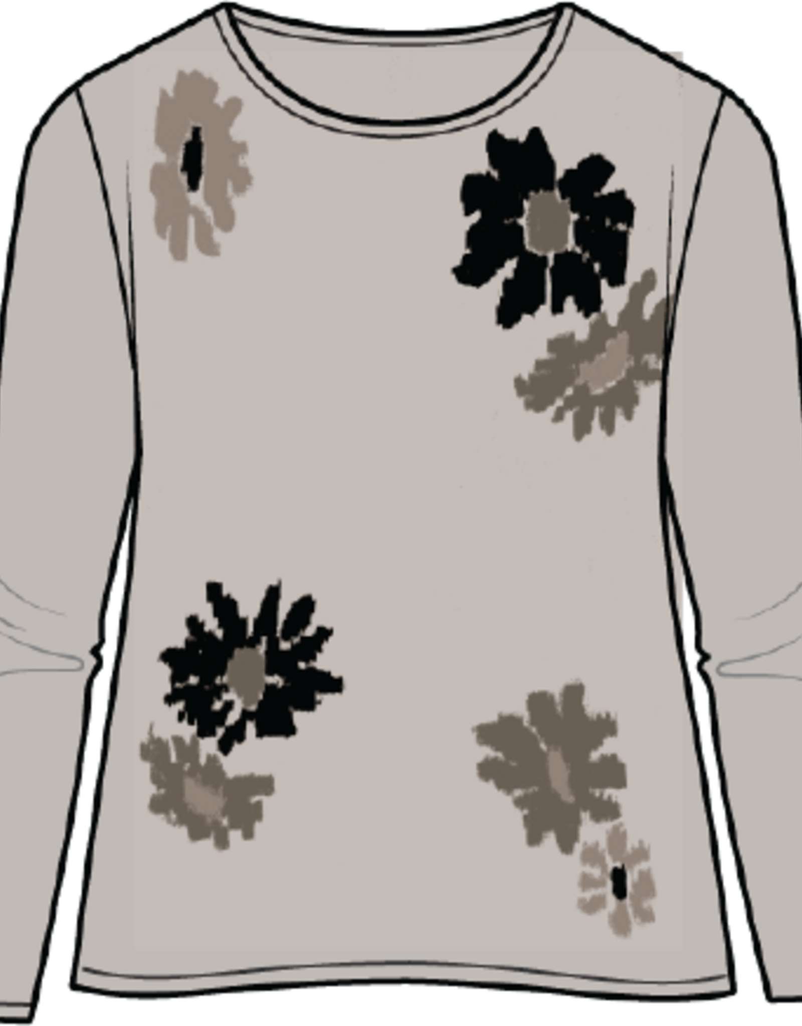 Habitat Clothes to Live In Cozy Floral Sweater