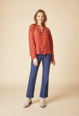 Habitat Clothes to Live In Floral Crepe Blouse