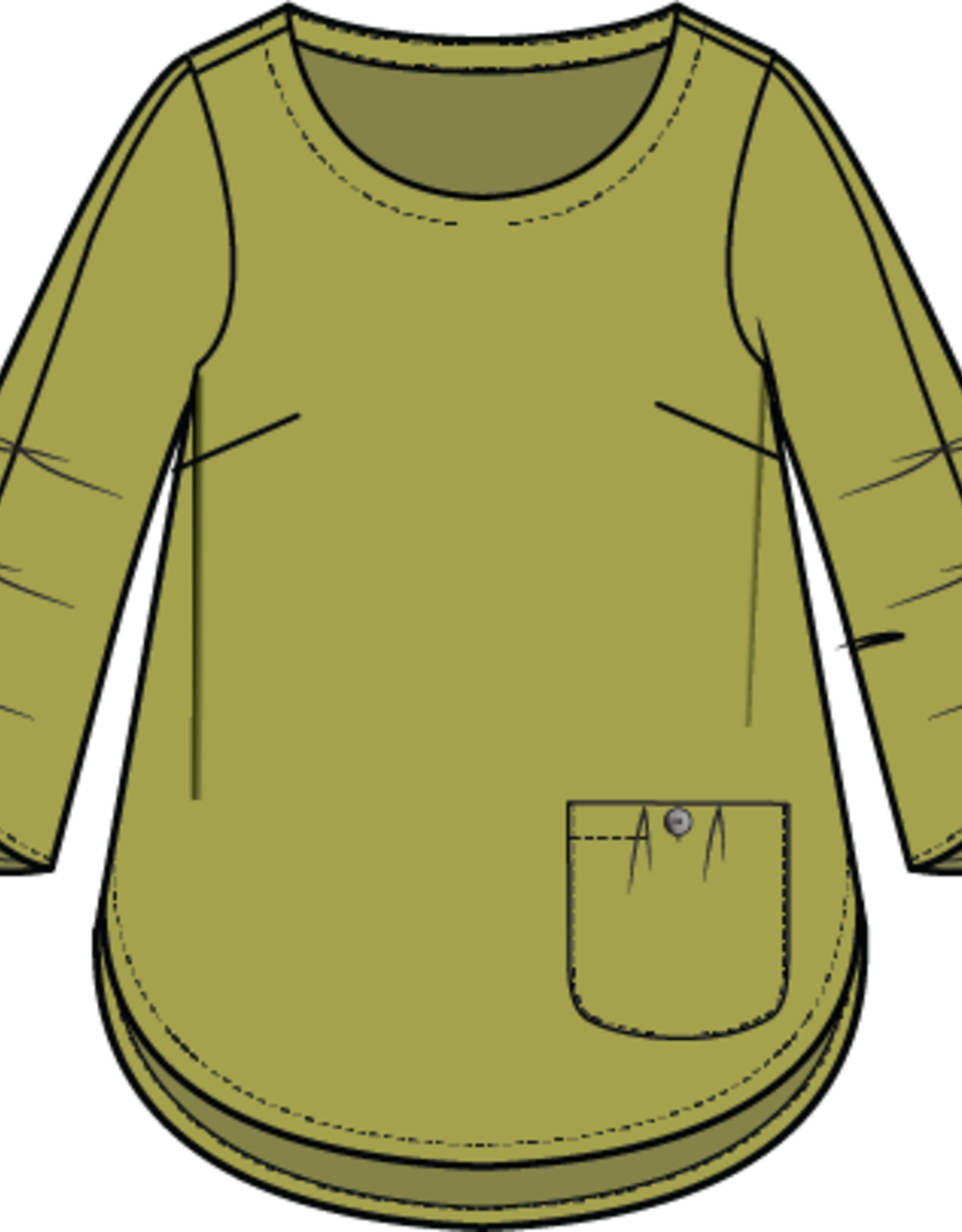 Habitat Clothes to Live In Rayon Jaquard Pleat Top