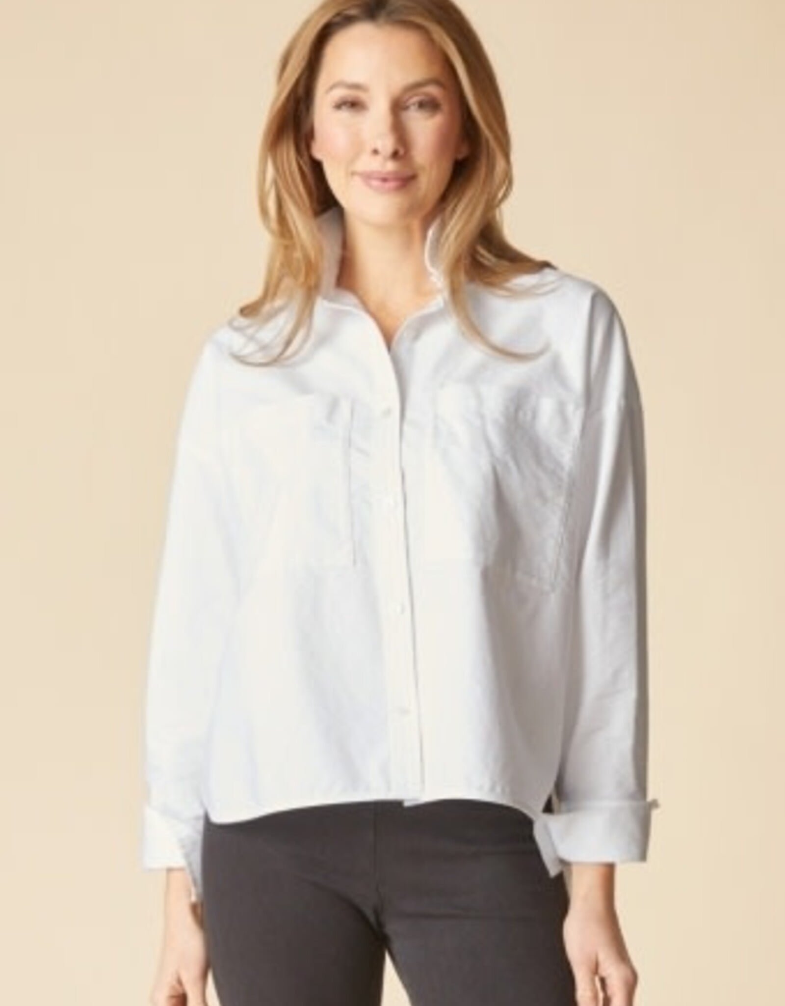 Habitat Clothes to Live In Boxy Boyfriend Travel Shirt