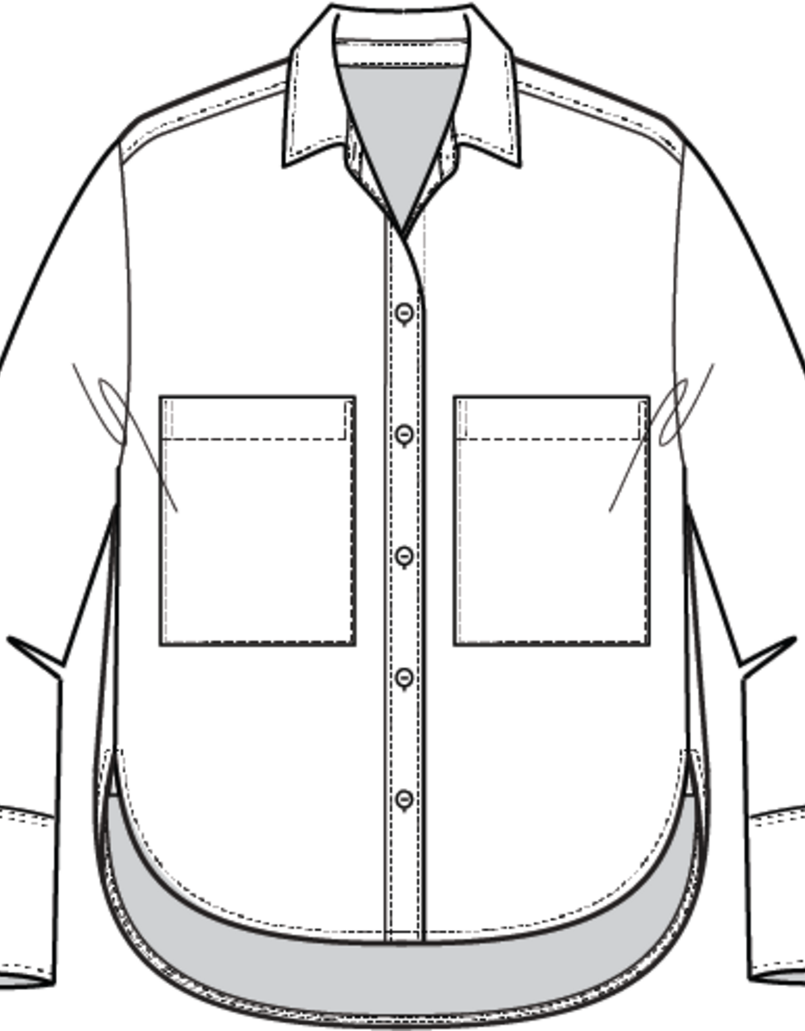 Habitat Clothes to Live In Boxy Boyfriend Travel Shirt
