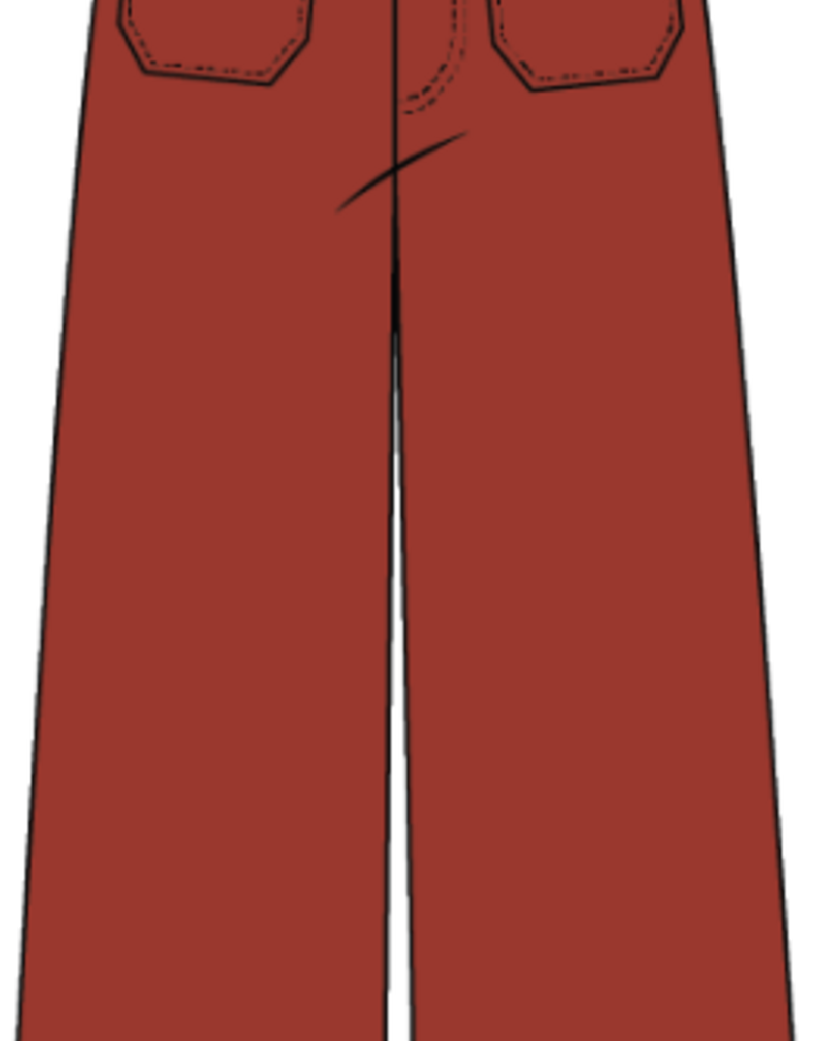 Habitat Clothes to Live In Lux Ponte Flood Pant