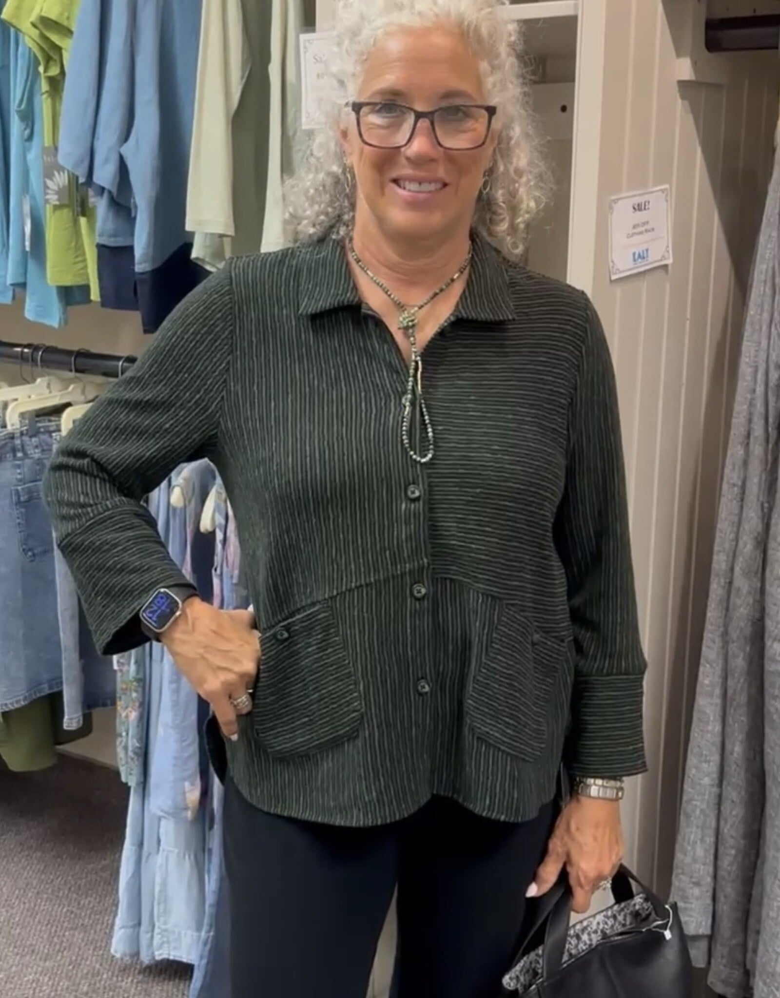 Habitat Clothes to Live In Pasadena Stripe Shirt