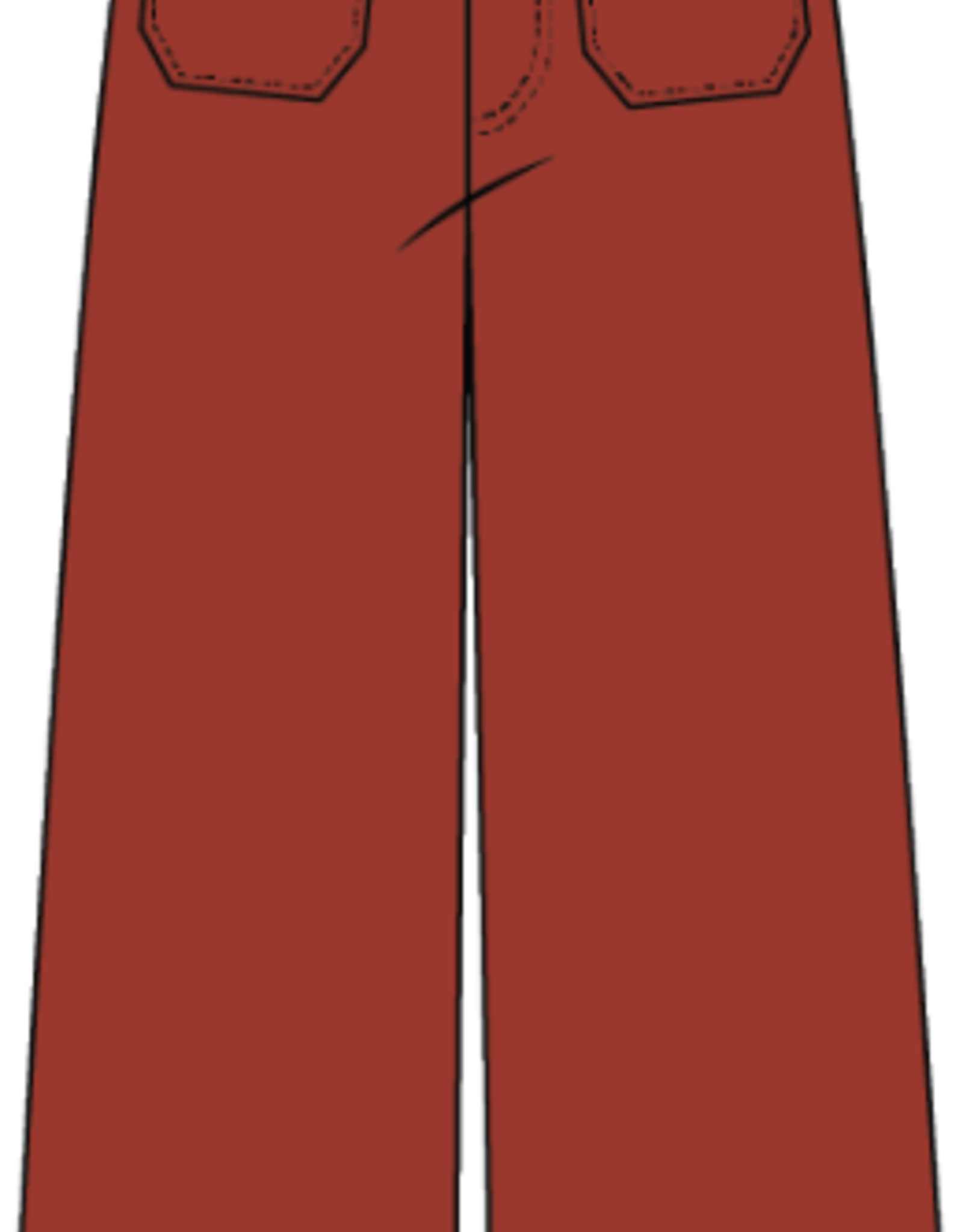 Habitat Clothes to Live In Lux Ponte Flood Pant