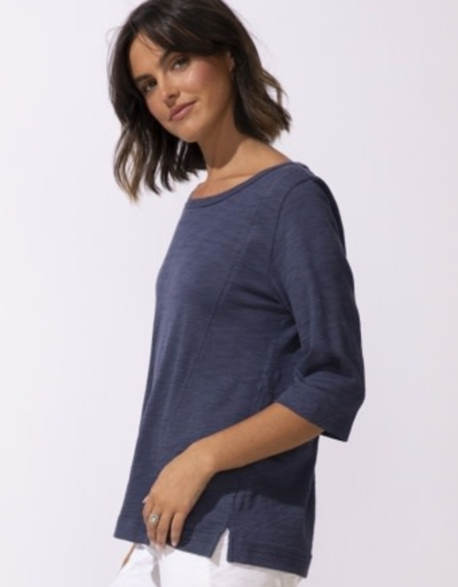 Escape by Habitat Peruvian Cotton Seamed Magic Tee