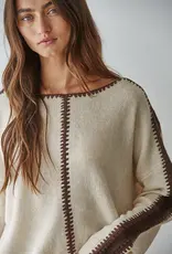 By Together Stitch Detail Sweater