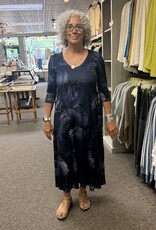 Salaam Printed Rayon Metta Dress