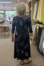 Salaam Printed Rayon Metta Dress