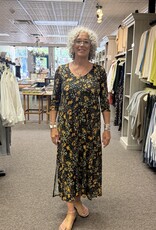 Salaam Printed Rayon Metta Dress