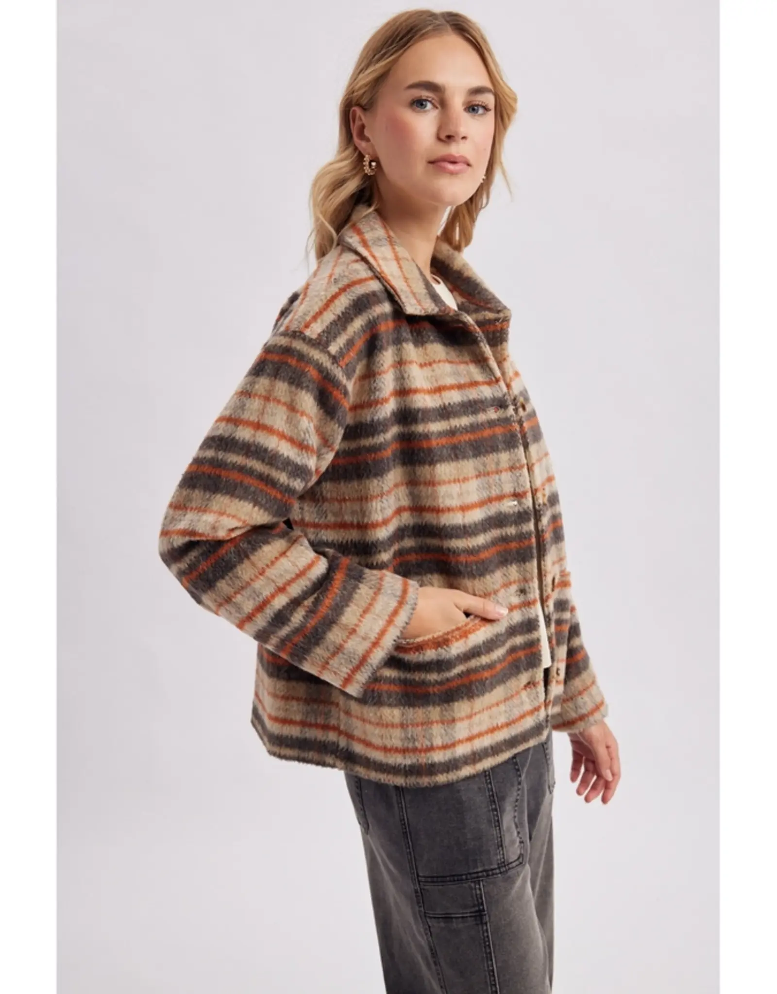 Wishlist Fall Plaid Everyday Jacket